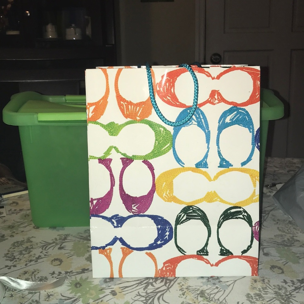 Coach gift bag